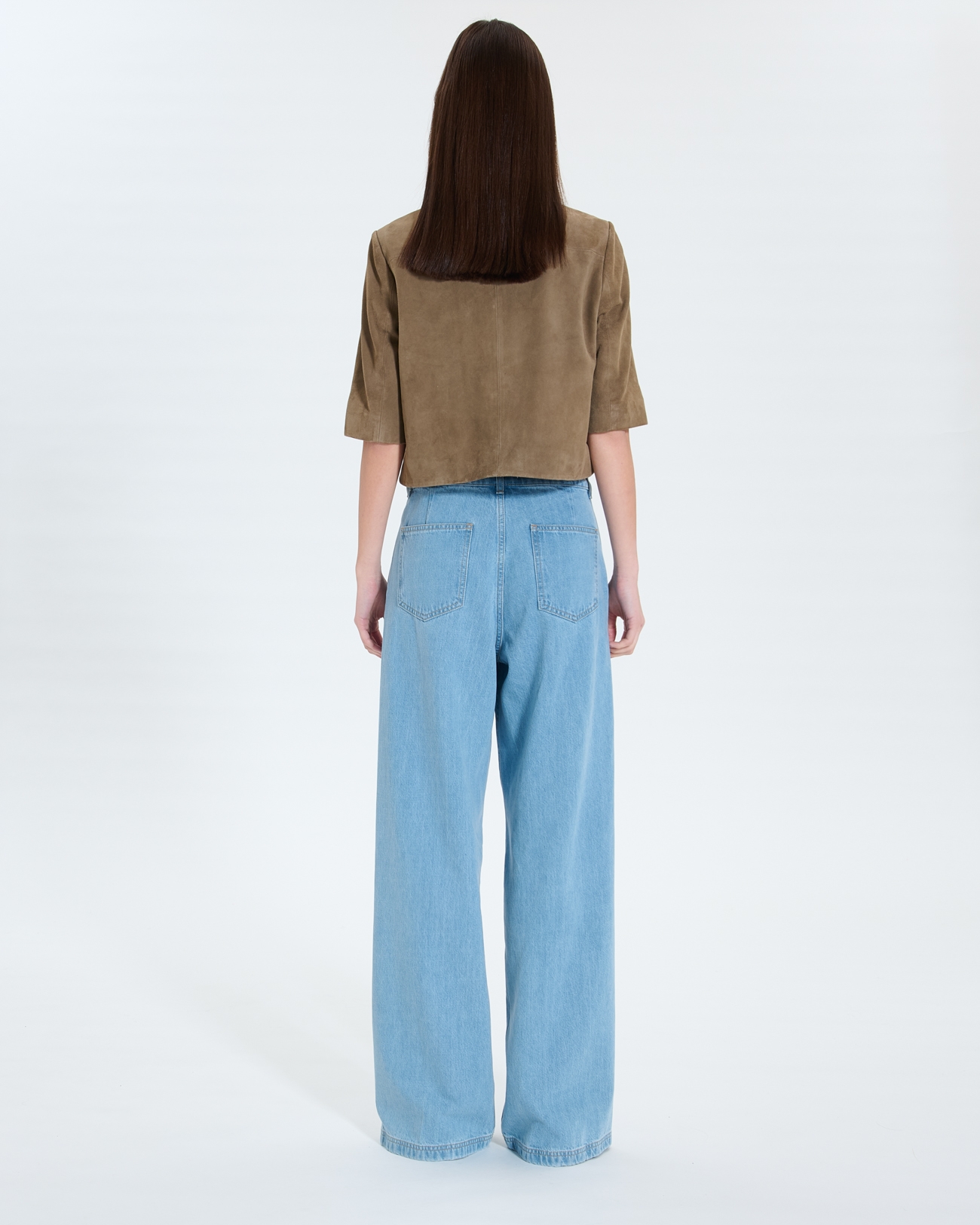 Celina shirt Short khaki shirt ZAPA