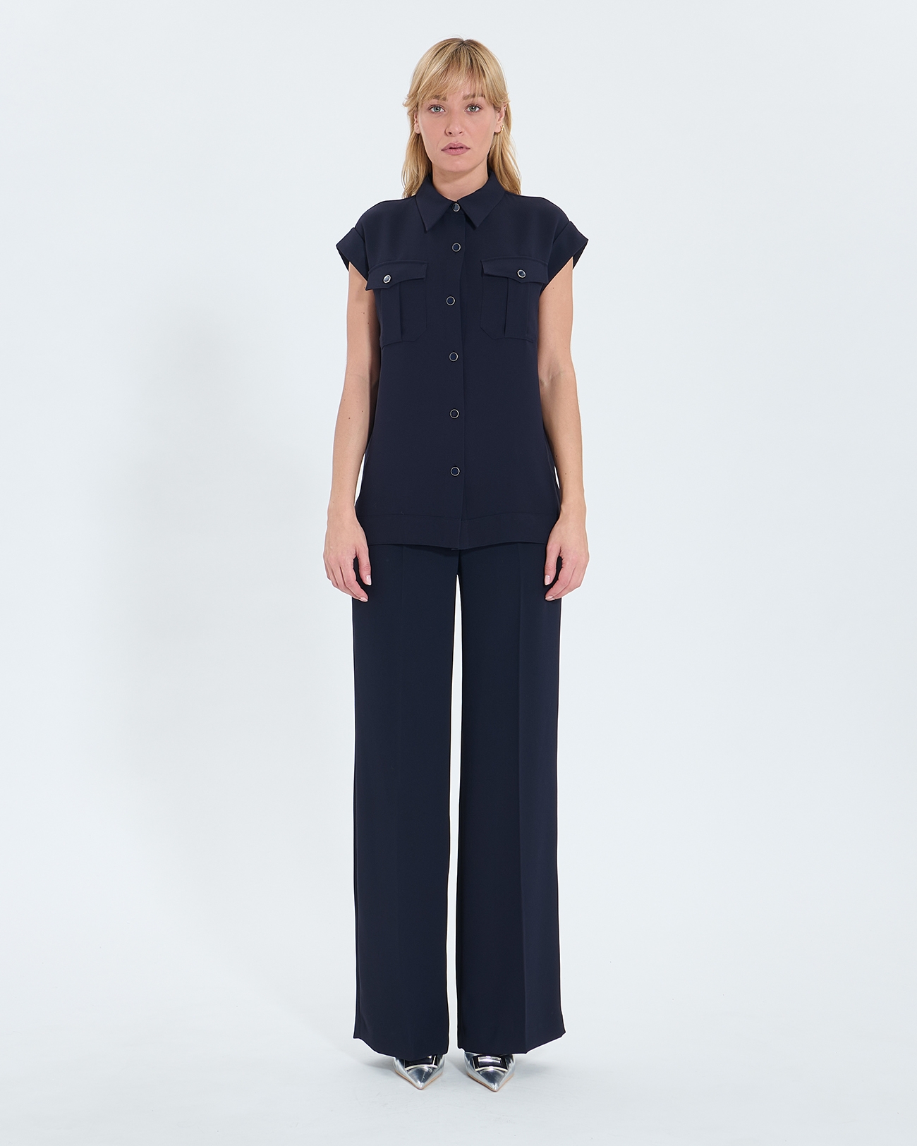 Top Tryad Night Sleeveless Blouse ZAPA