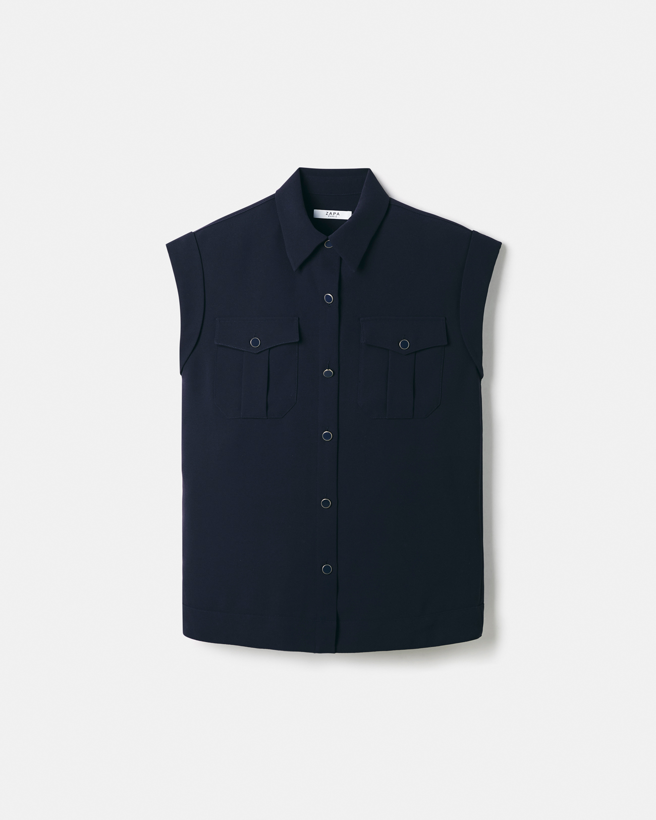 Top Tryad Night Sleeveless Blouse ZAPA
