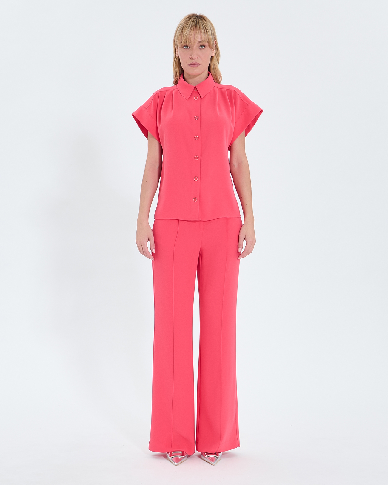 Top Tarina Coral short-sleeved shirt ZAPA