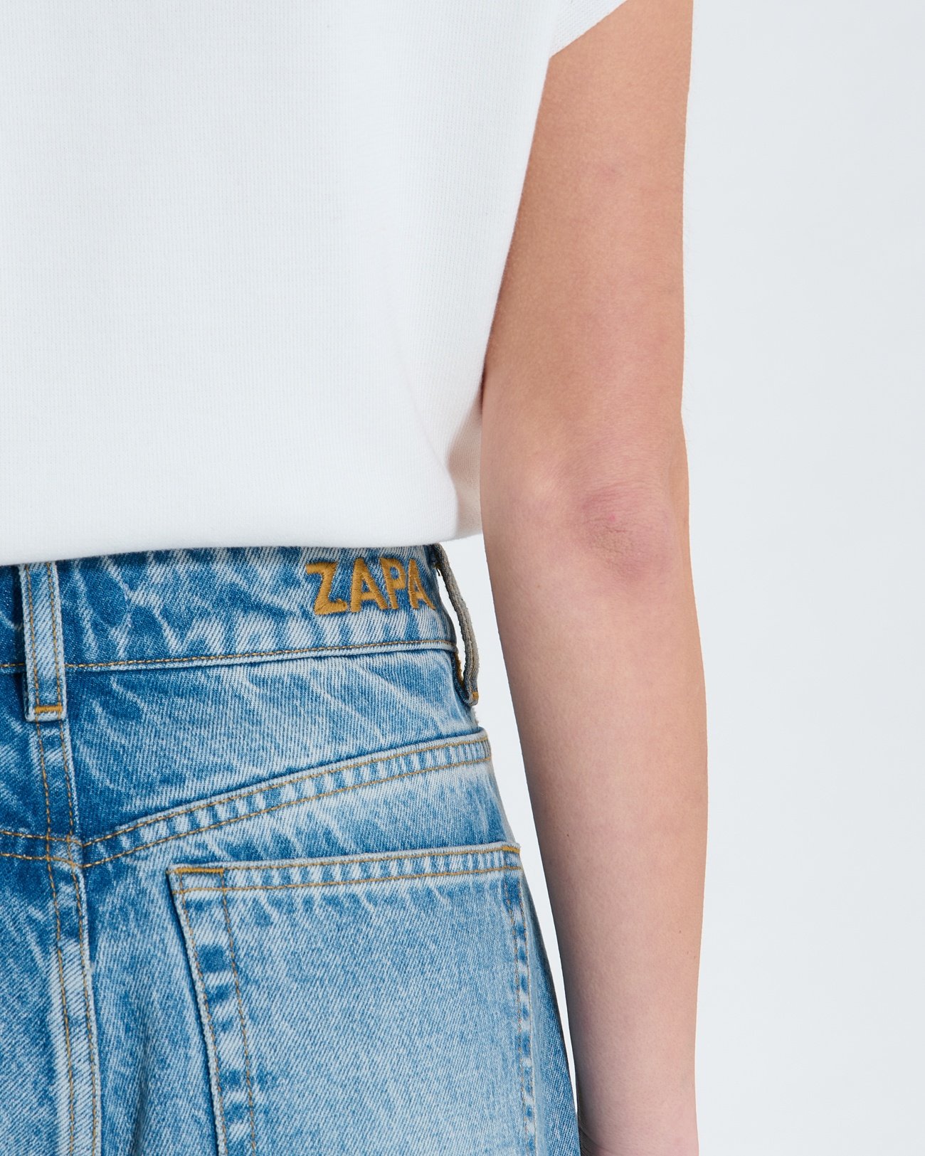Pamover Jeans Wide leg baby blue jeans ZAPA