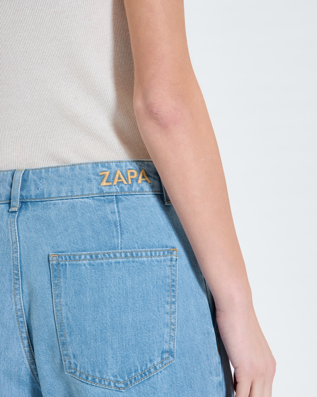 Prince Jeans Light blue palazzo jeans ZAPA
