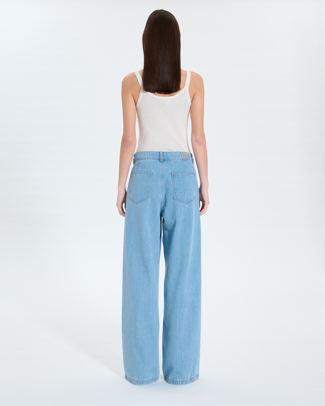 Prince Jeans Light blue palazzo jeans ZAPA