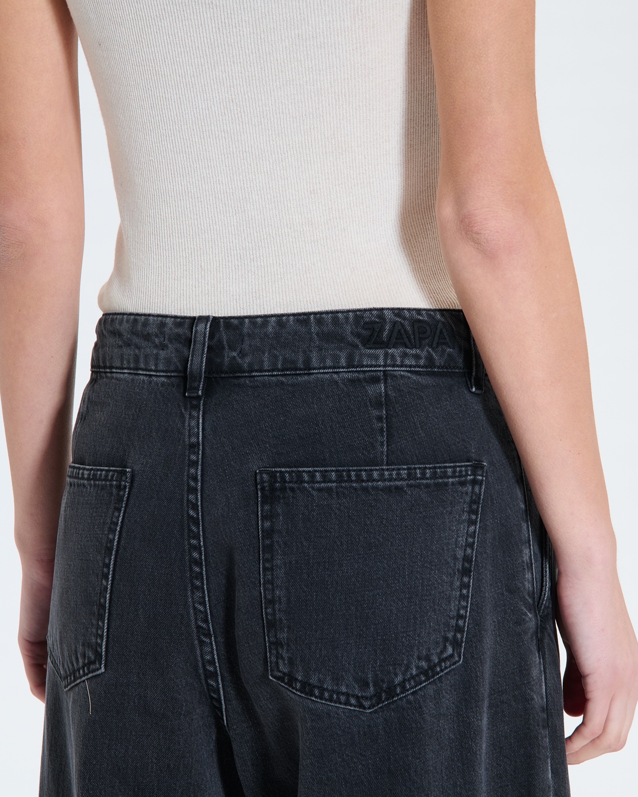 Prince Jeans Black palazzo jeans ZAPA
