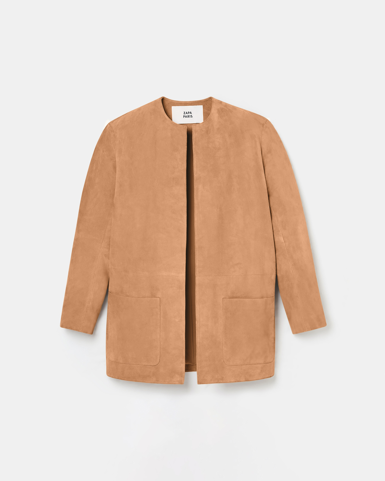 Manoa Coat Mid-length beige coat ZAPA