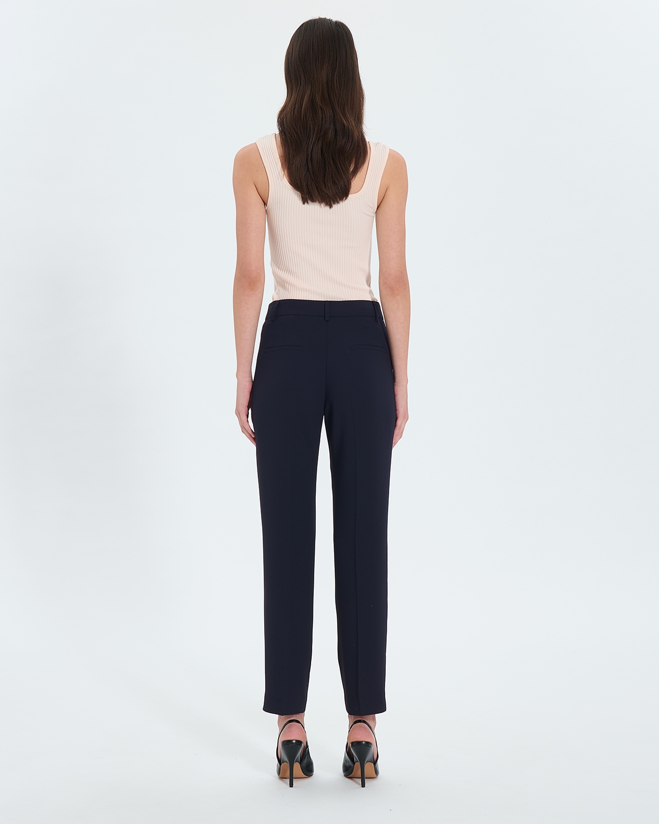Paul pants Slim-fit trousers in night crepe ZAPA