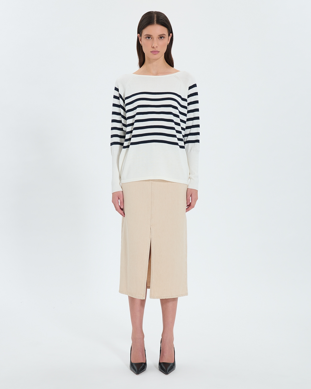 Penseeboat sweater Loose sailor sweater ZAPA