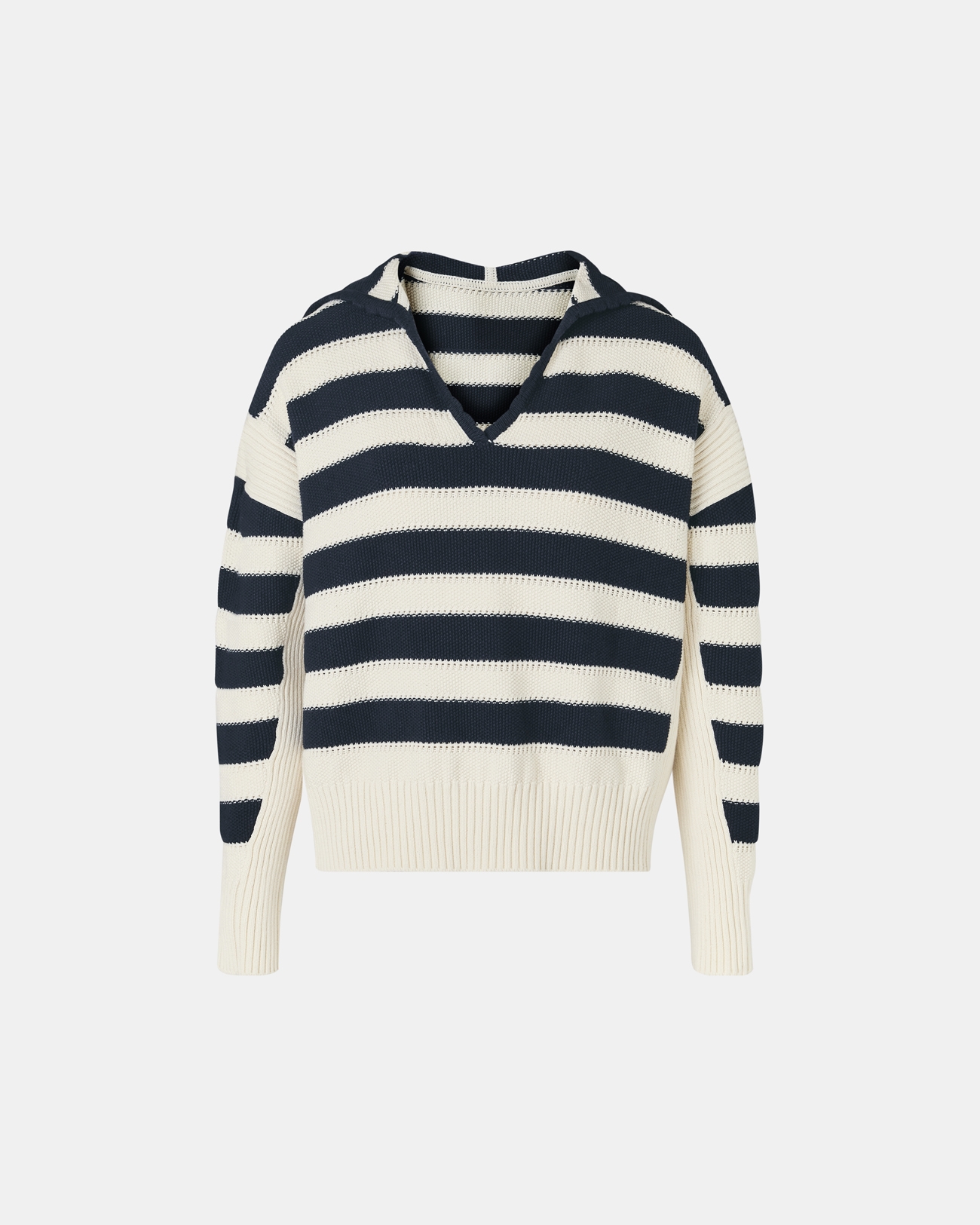 Nada sweater Two-tone hooded sweater ZAPA