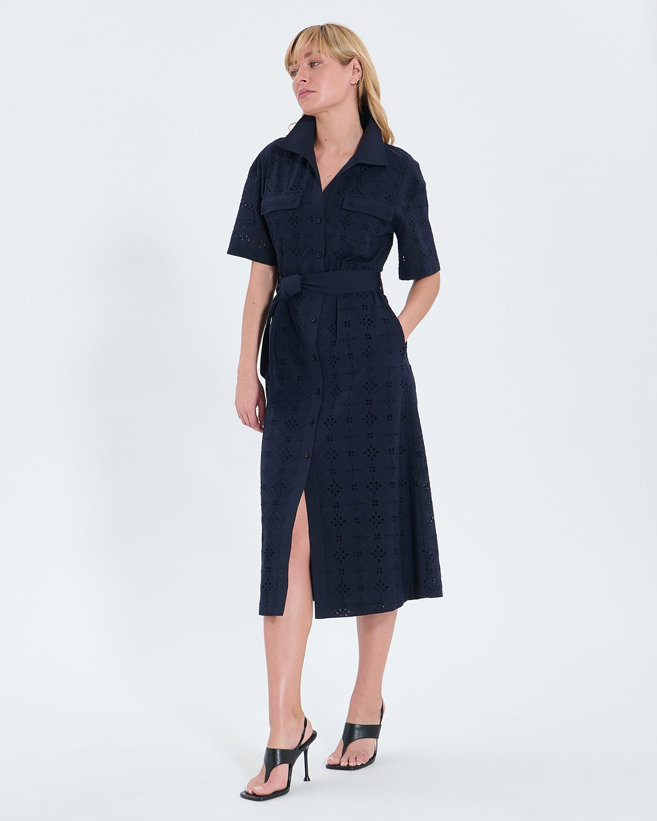 Roma dress Long satin night dress ZAPA