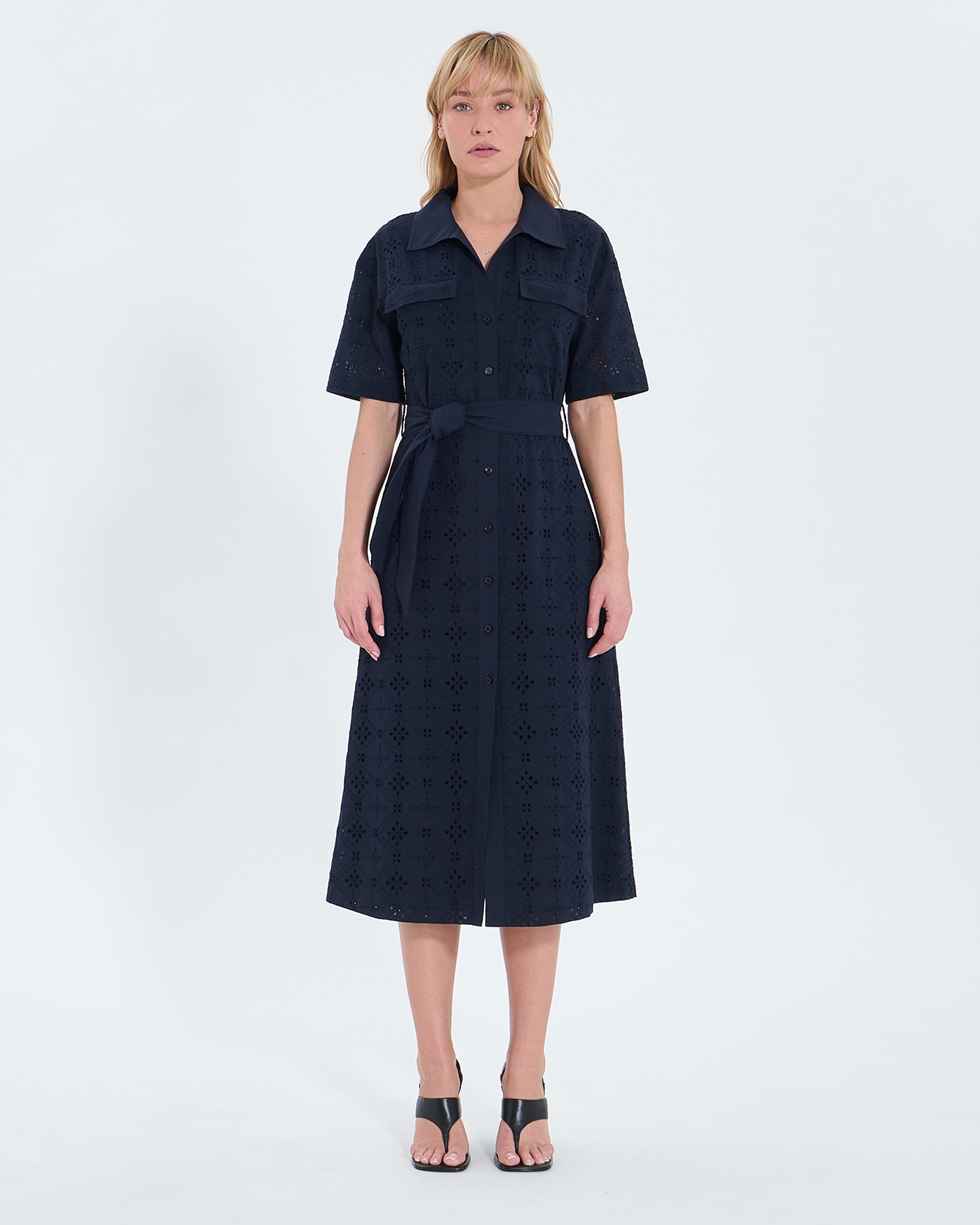 Roma dress Long satin night dress ZAPA