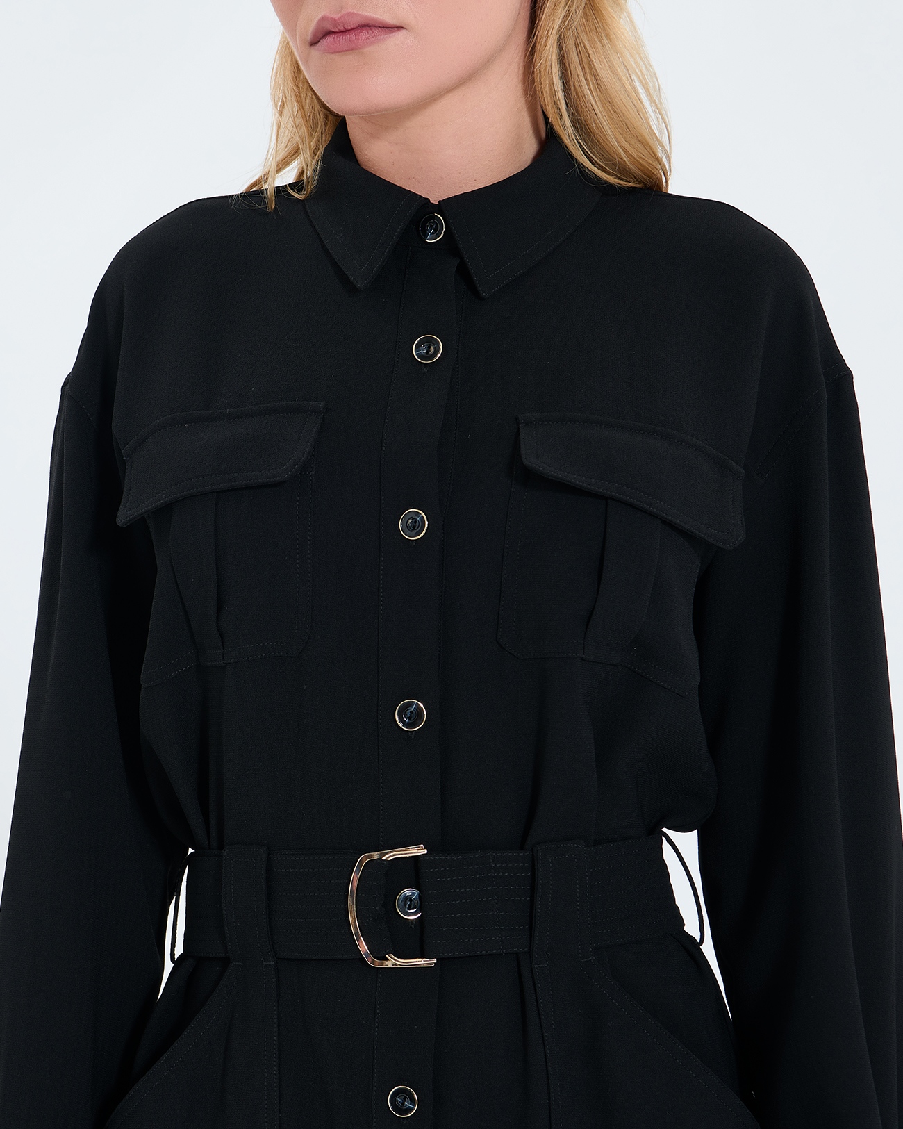 Ropa dress Black safari dress ZAPA