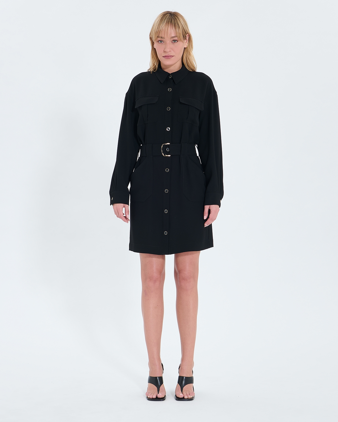 Ropa dress Black safari dress ZAPA