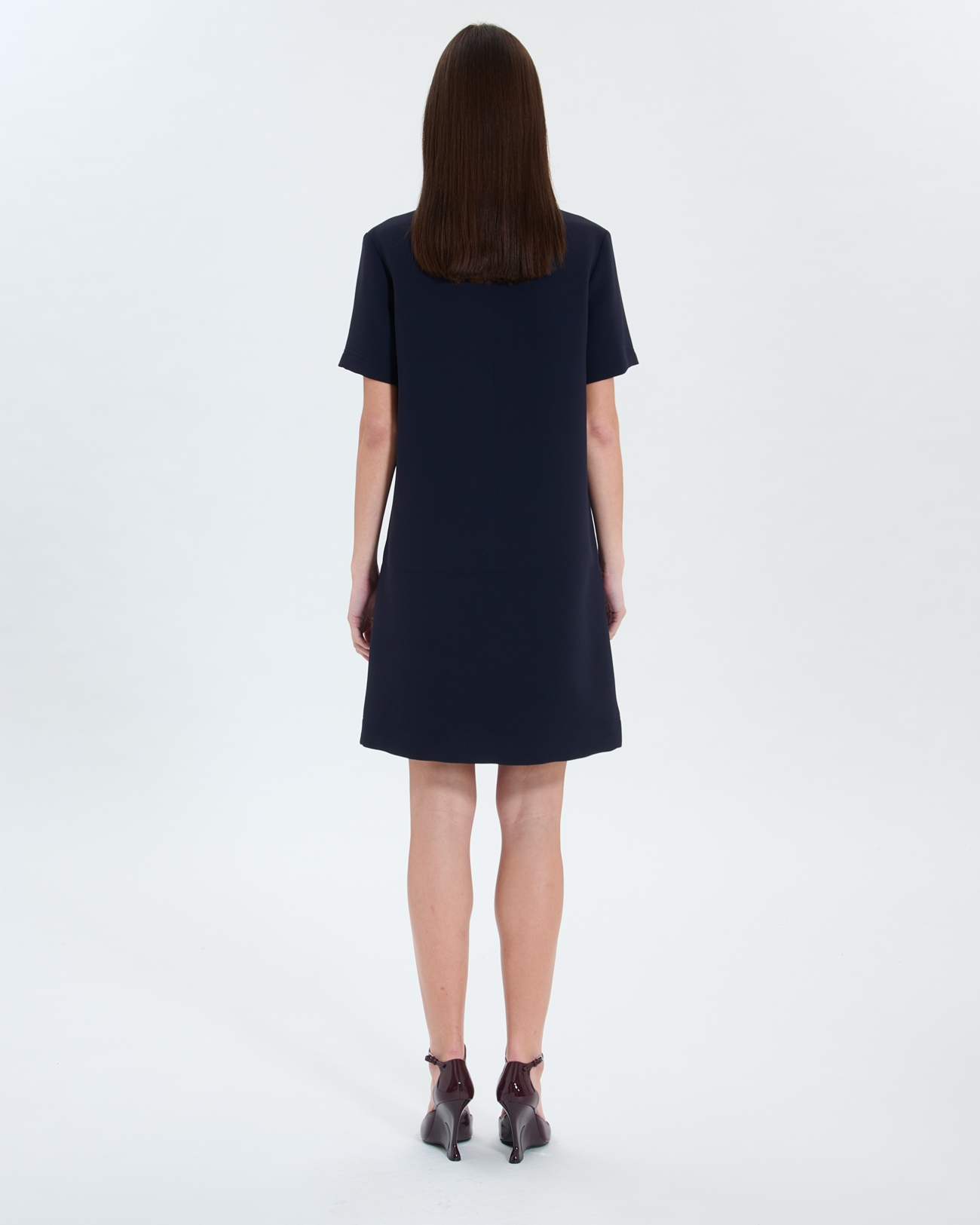 Rodeo Dress Nocturnal crepe shirt dress ZAPA
