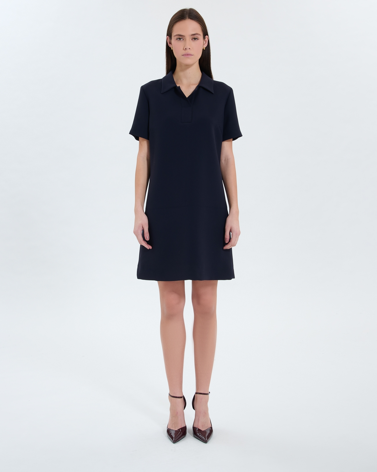 Rodeo Dress Nocturnal crepe shirt dress ZAPA