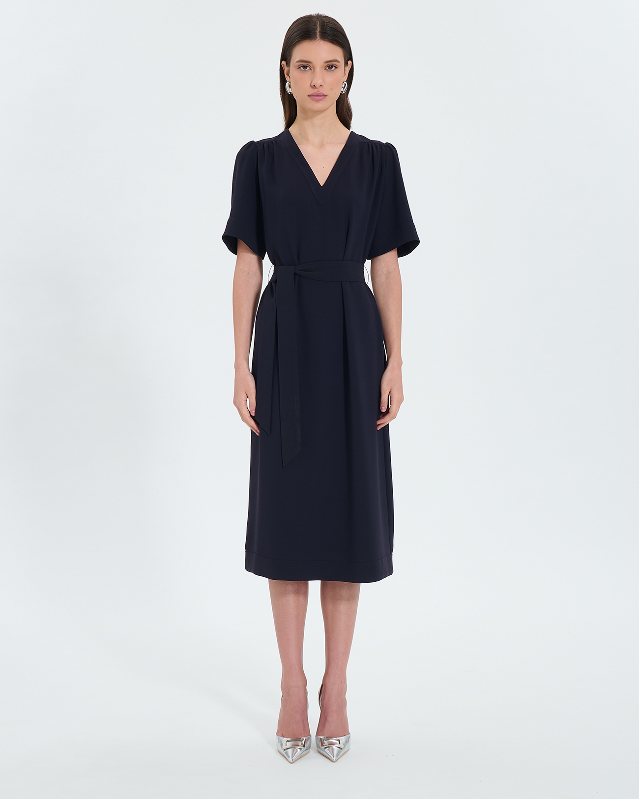 Retia dress Long night-time fitted dress ZAPA