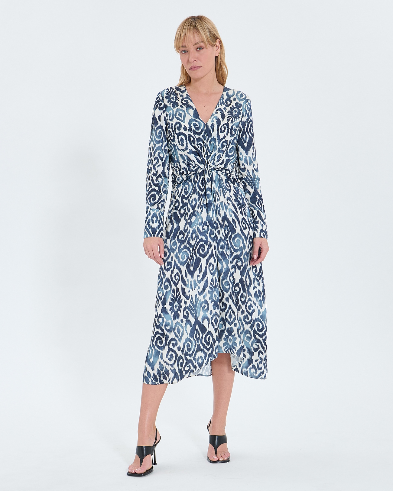 Ruka dress Long printed dress ZAPA