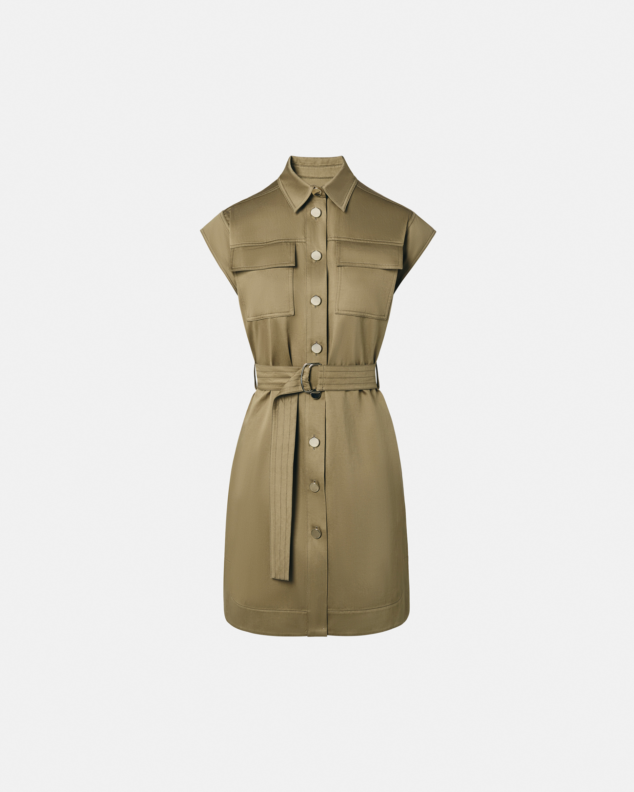 Rosen dress Khaki shirt dress ZAPA