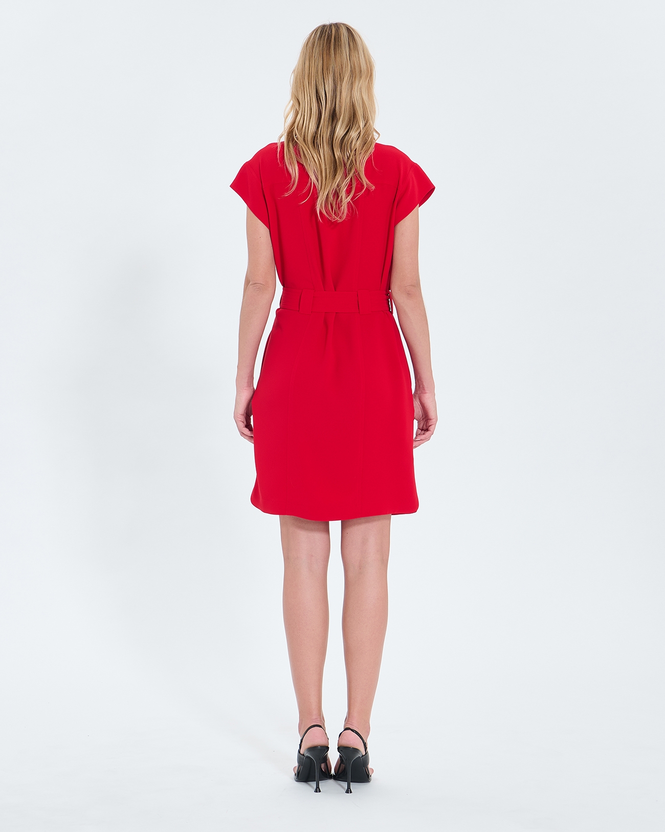 Rosen dress Red shirt dress ZAPA