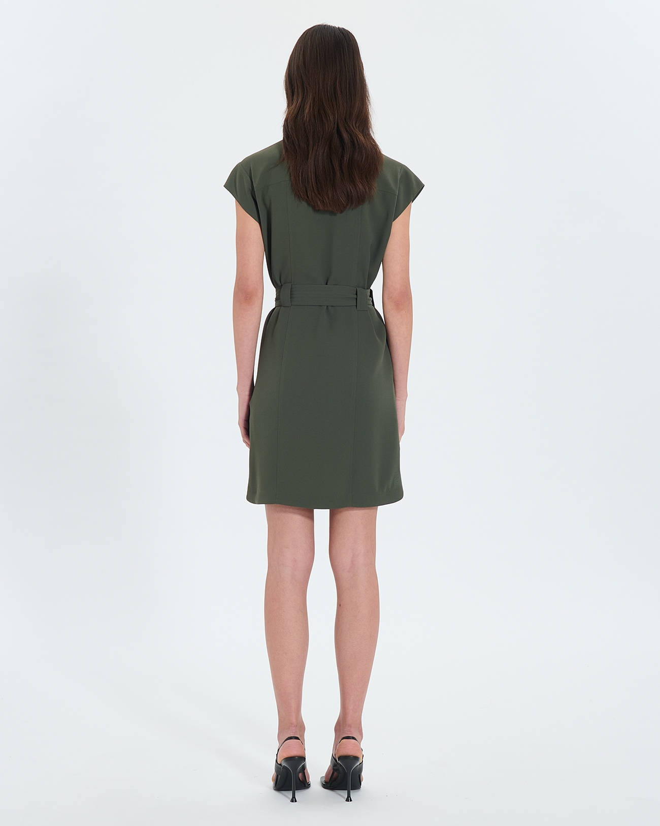 Rosen dress Army shirt dress ZAPA