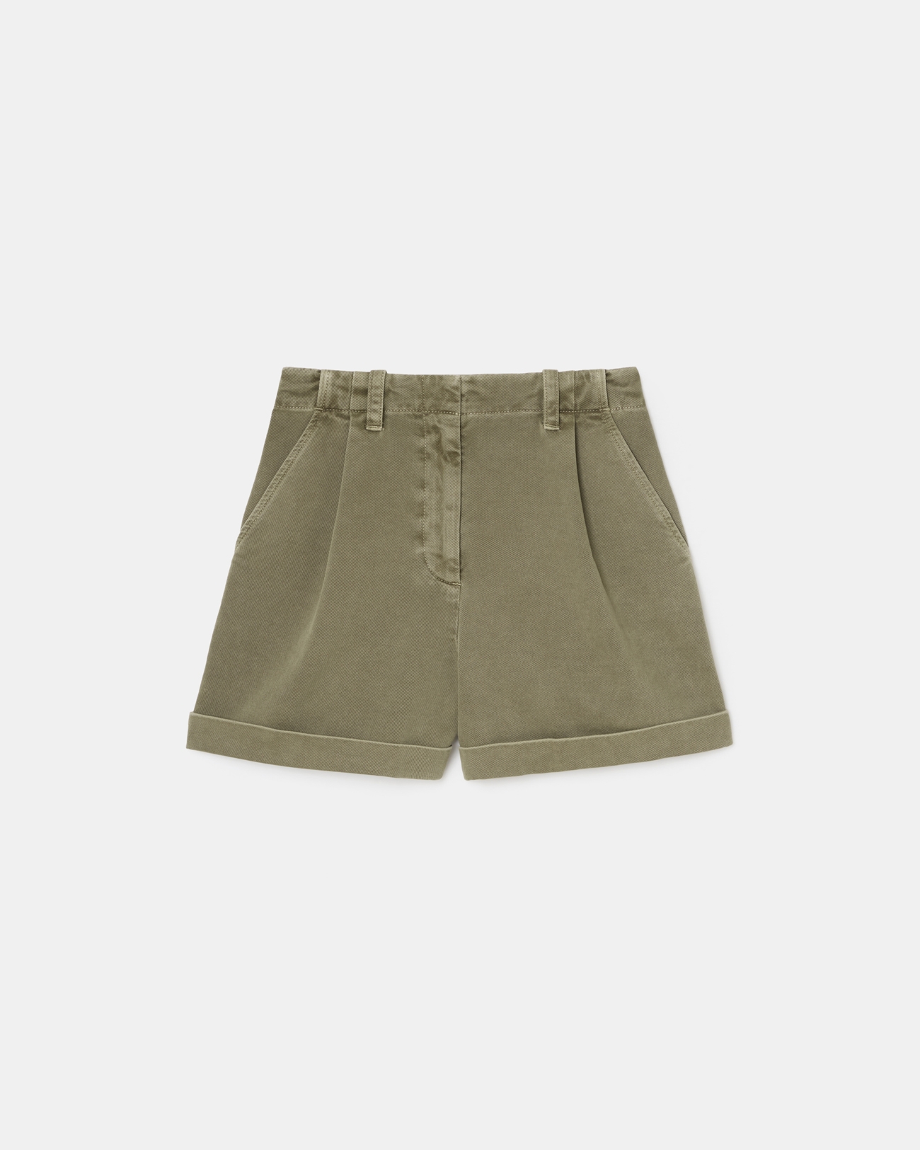 Savanna shorts Khaki denim shorts ZAPA