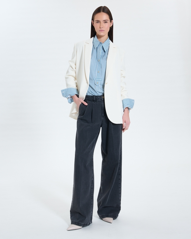 Casablanca shirt Oversized striped shirt ZAPA