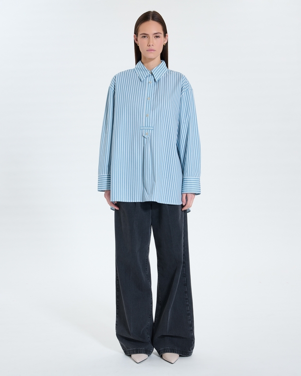 Casablanca shirt Oversized striped shirt ZAPA