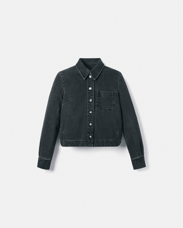 Coline shirt Black denim shirt ZAPA