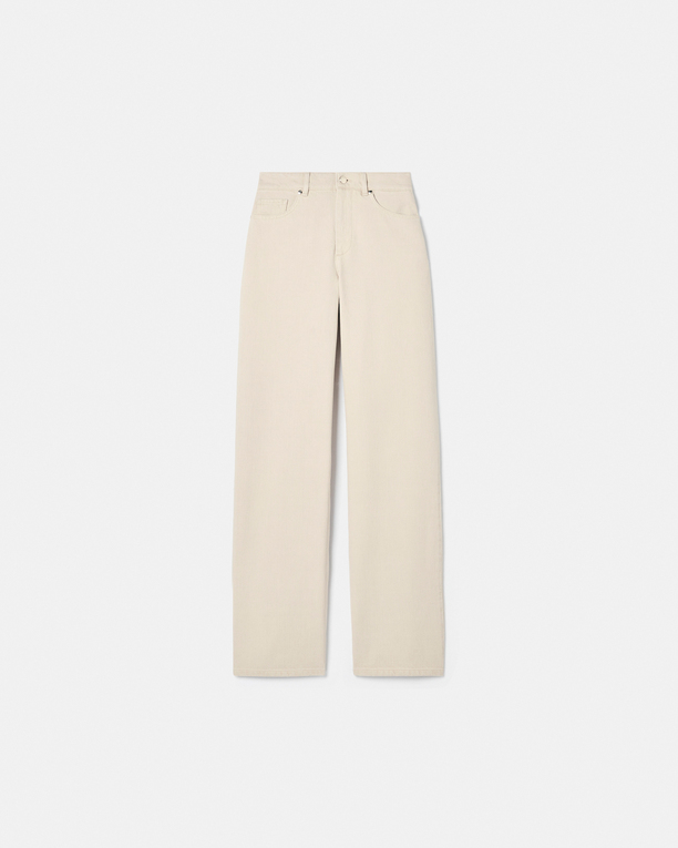 Jean PamCrop Beige cropped jeans ZAPA