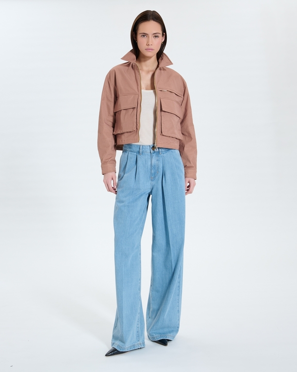 Meloe coat Short camel coat ZAPA