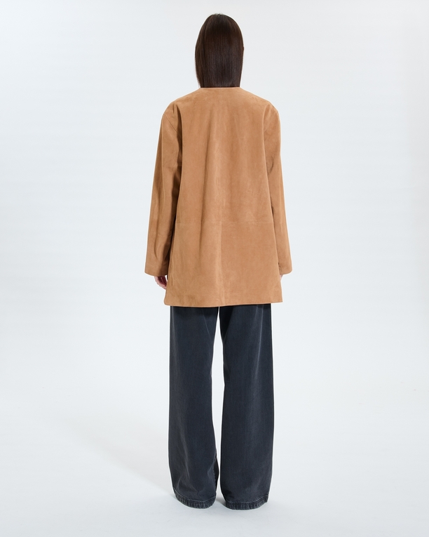 Manoa Coat Mid-length beige coat ZAPA