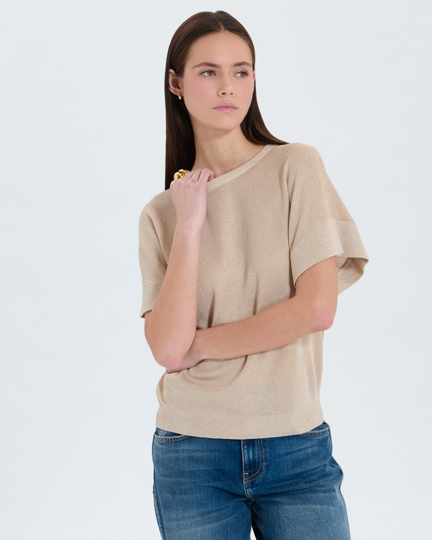 Pradel sweater Champagne sleeveless sweater ZAPA