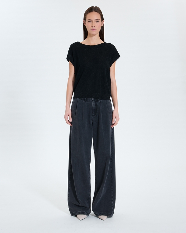 Pradel sweater Black sleeveless sweater ZAPA