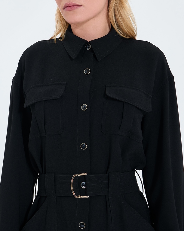 Ropa dress Black safari dress ZAPA