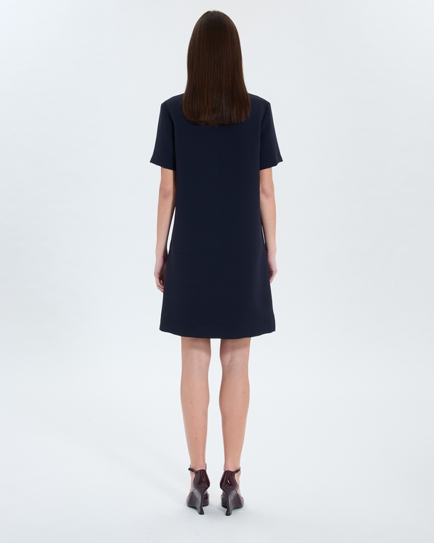 Rodeo Dress Nocturnal crepe shirt dress ZAPA