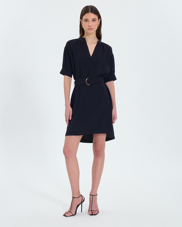 Rambridge dress Short night crepe dress ZAPA