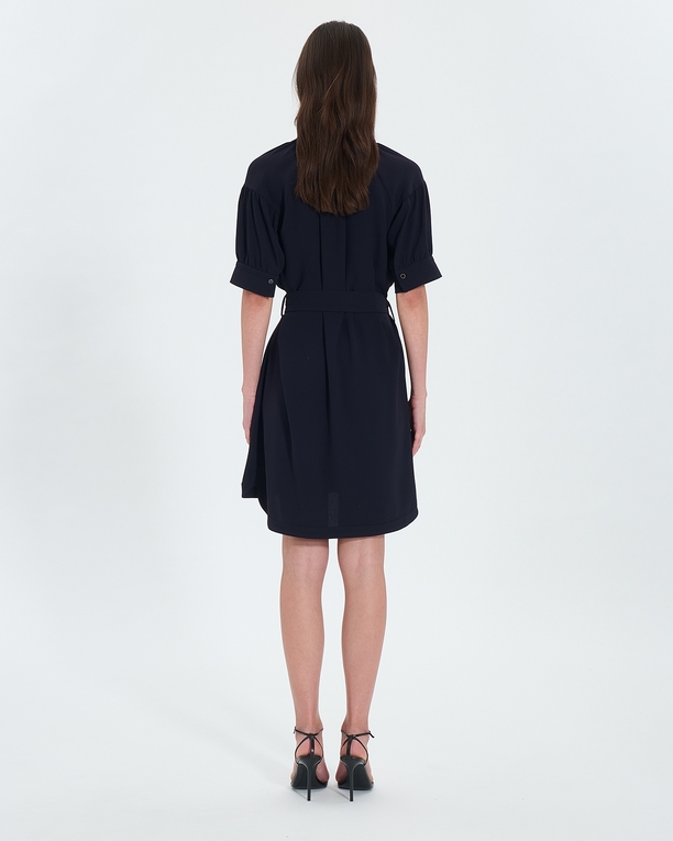 Rambridge dress Short night crepe dress ZAPA