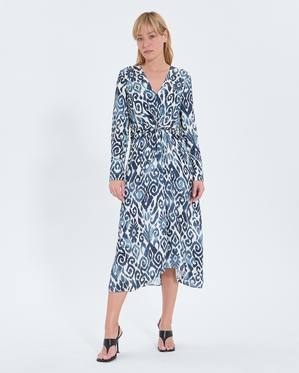 Ruka dress Long printed dress ZAPA
