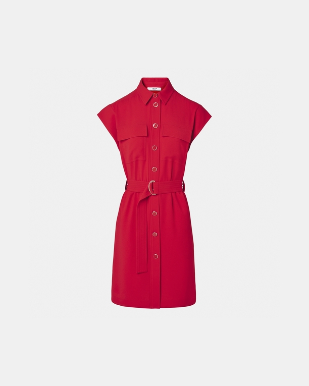 Rosen dress Red shirt dress ZAPA