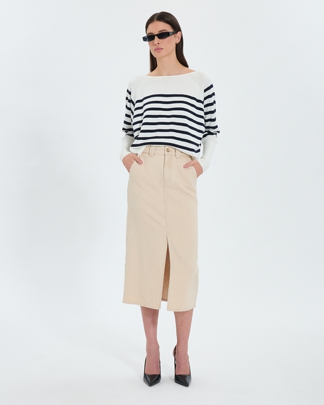 Penseeboat sweater loose sailor sweater zapa