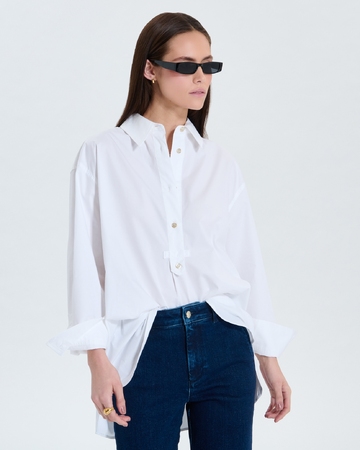 Casablanca shirt White oversized shirt ZAPA