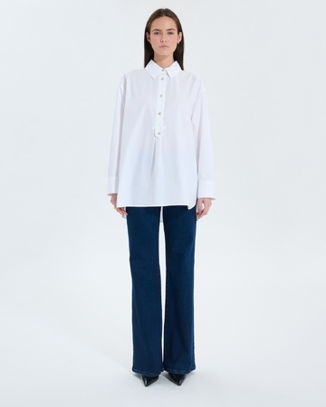 Casablanca shirt White oversized shirt ZAPA