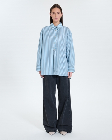 Casablanca shirt Oversized striped shirt ZAPA