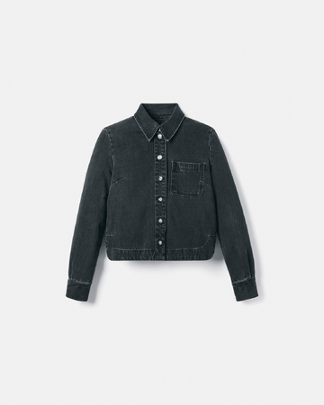 Coline shirt Black denim shirt ZAPA