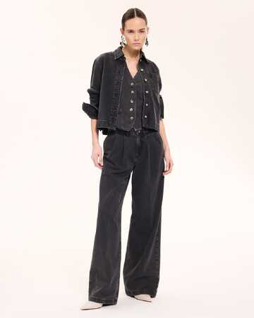 Coline shirt Black denim shirt ZAPA