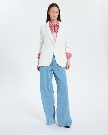 Clarisse shirt Striped poplin shirt ZAPA