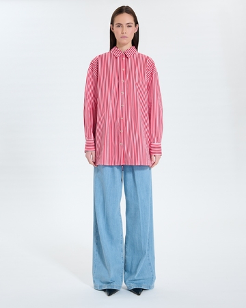 Clarisse shirt Striped poplin shirt ZAPA