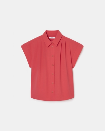 Top Tarina Coral short-sleeved shirt ZAPA