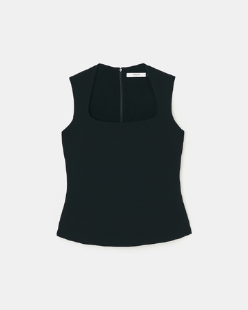 Top Thea Black fitted top ZAPA