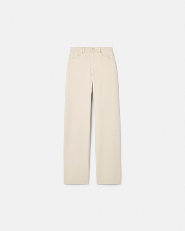 Jean PamCrop Beige cropped jeans ZAPA