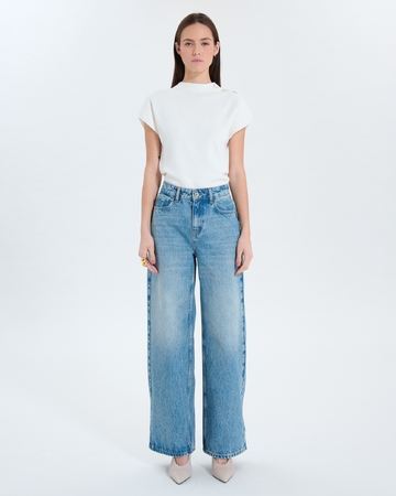 Pamover Jeans Wide leg baby blue jeans ZAPA